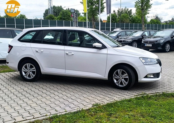 Skoda Fabia cena 43500 przebieg: 111385, rok produkcji 2021 z Lubycza Królewska małe 172